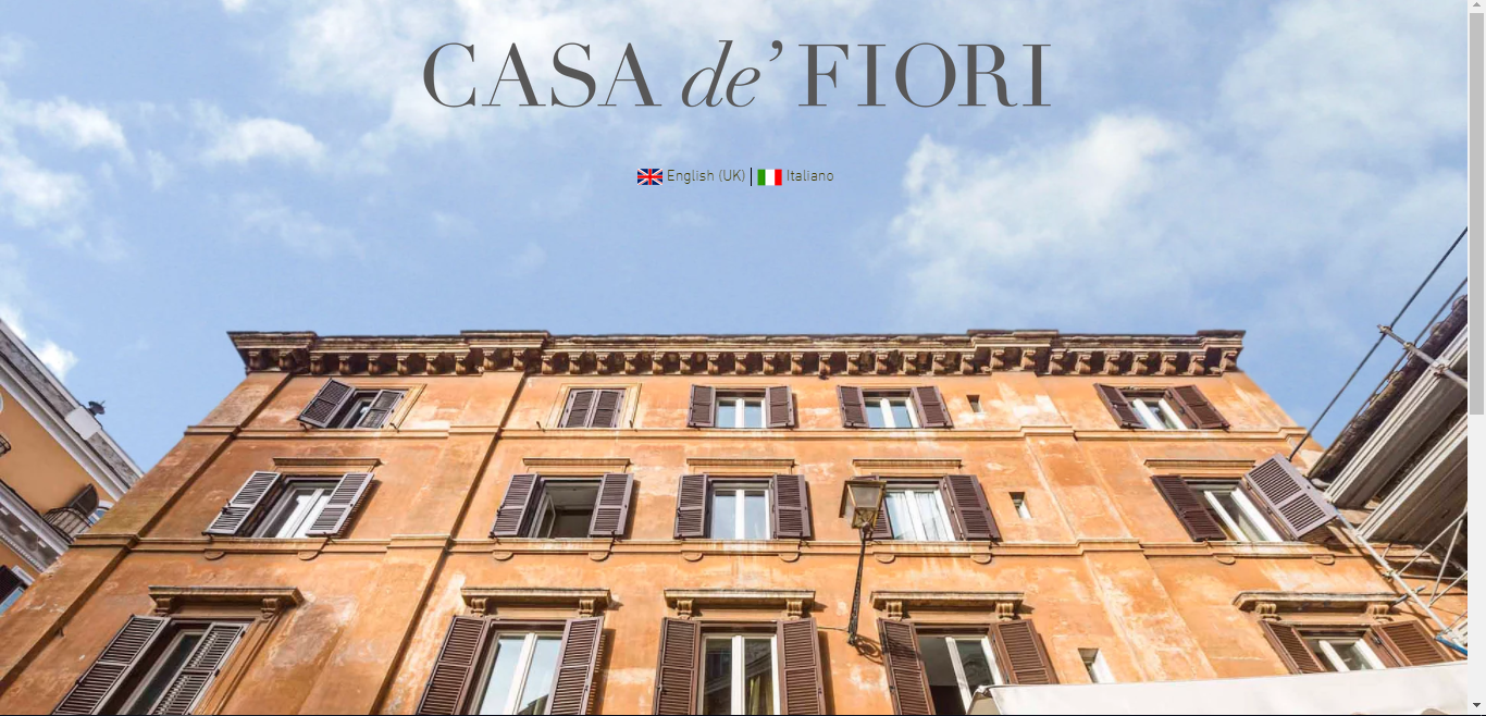 Roma’da otel önerisi: Casa De’ Fiori