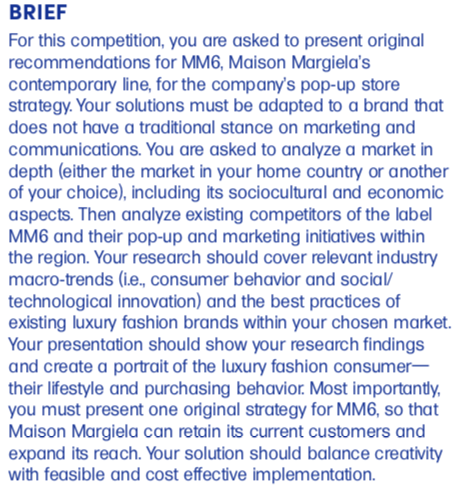 Fashion Management Burs Yarışması