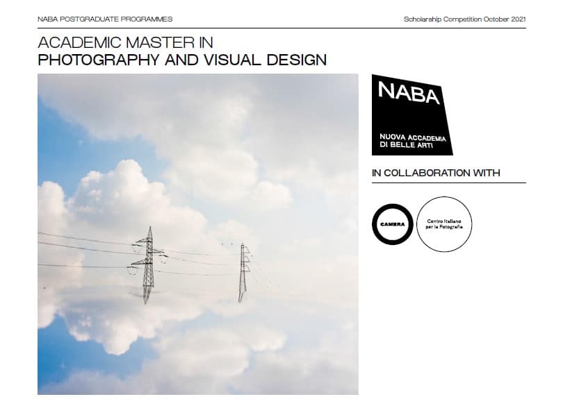 NABA Photography and Visual Design master Bursu