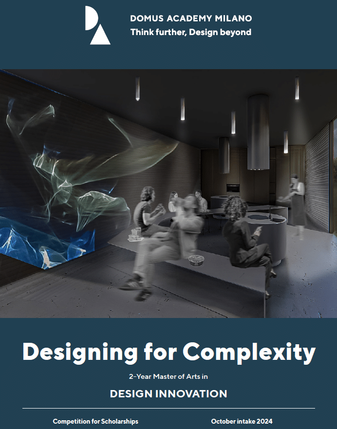Domus Academy Design Innovation Master Bursu