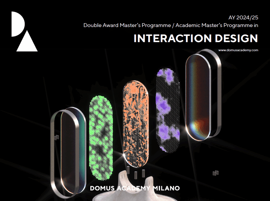 Domus Academy Interaction Design masterı
