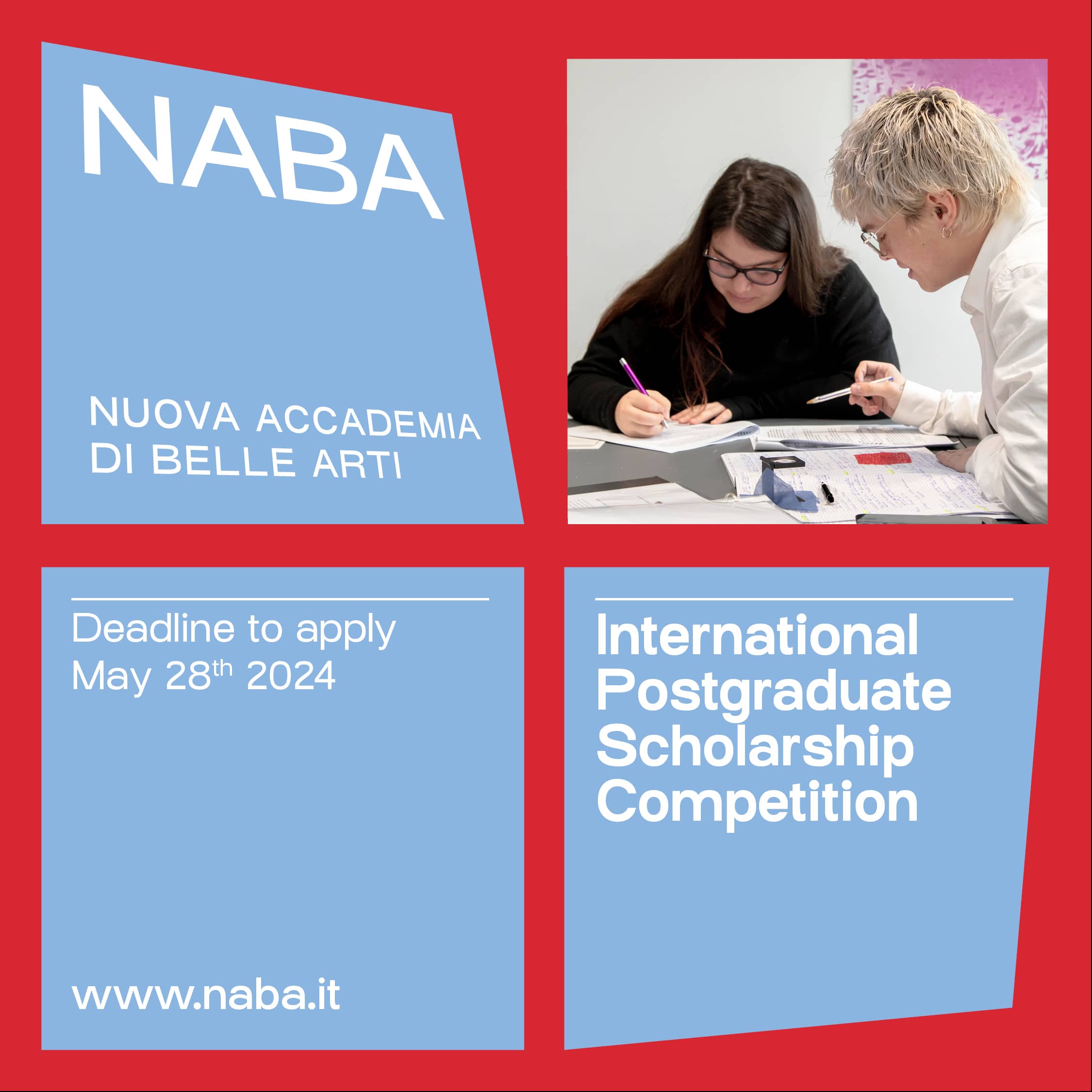 NABA master programları için son burs şansı
