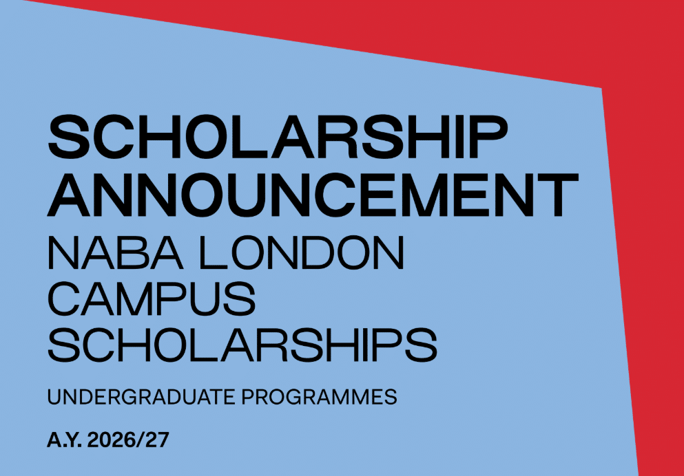 NABA Londra Kampüsü Burs Başvurusu