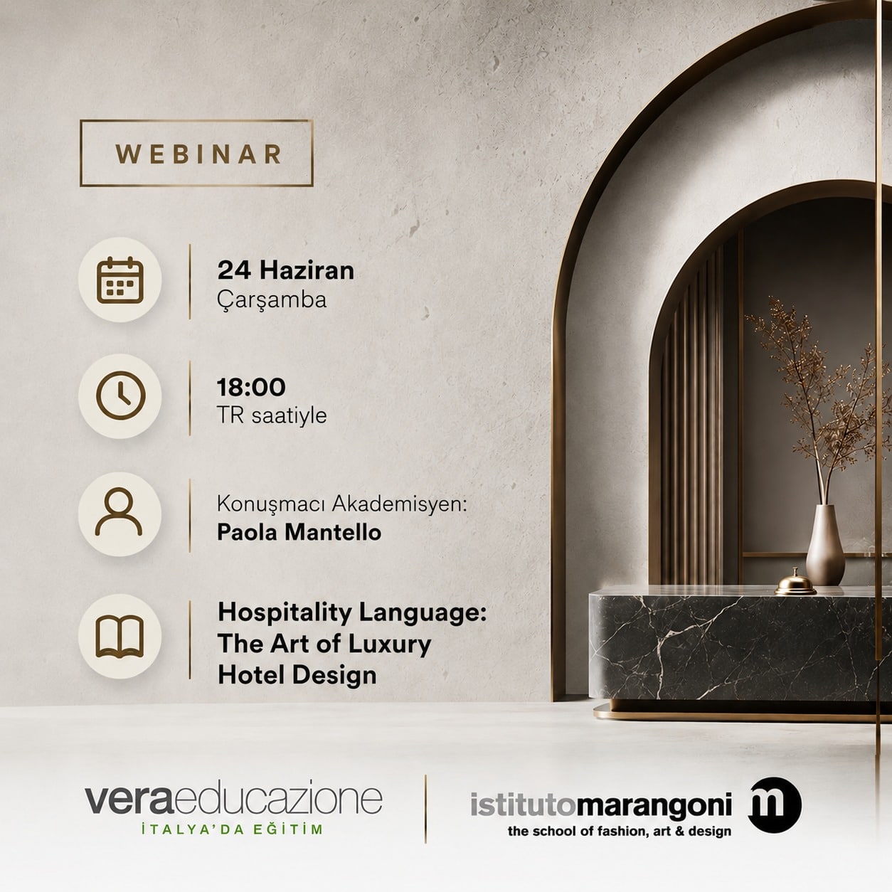Luxury Hotel Design Webinarı